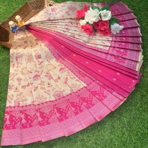 kalamkari pattu saree